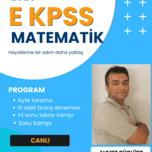 E KPSS MATEMATİK