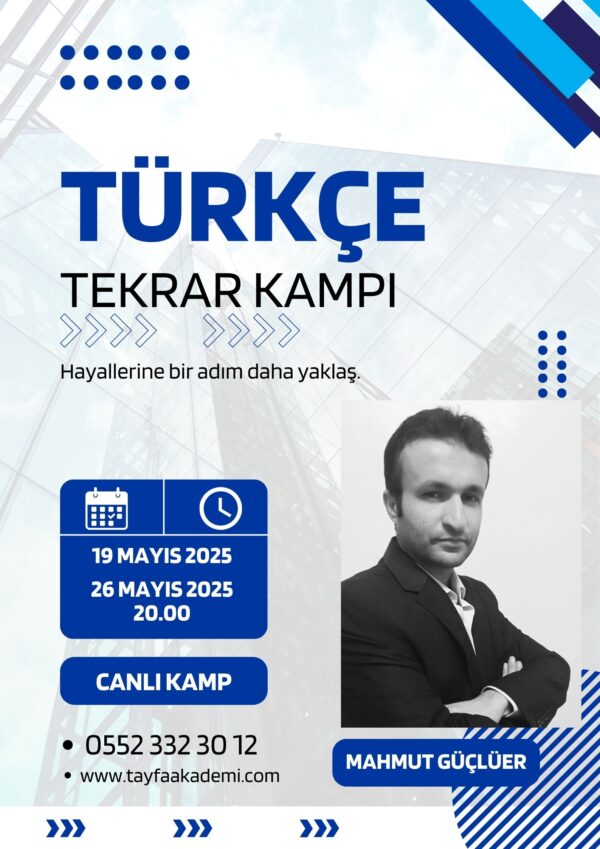 TÜRKÇE TEKRAR KAMPI